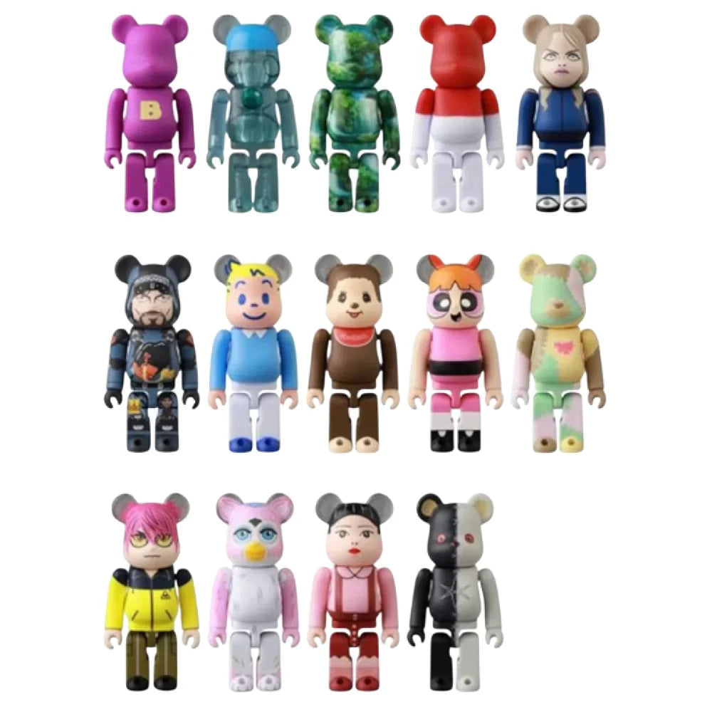 MEDICOM TOY Bearbrick 100% Series 50 - Case Of 24 Pcs - 1 Pcs Random MED2474