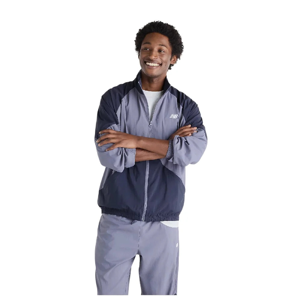 NEW BALANCE Sport Legacy Jacket Neptune Grey MJ61J73YAA9