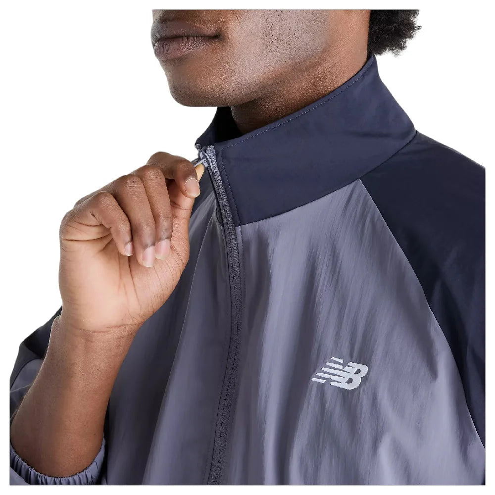 NEW BALANCE Sport Legacy Jacket Neptune Grey MJ61J73YAA9