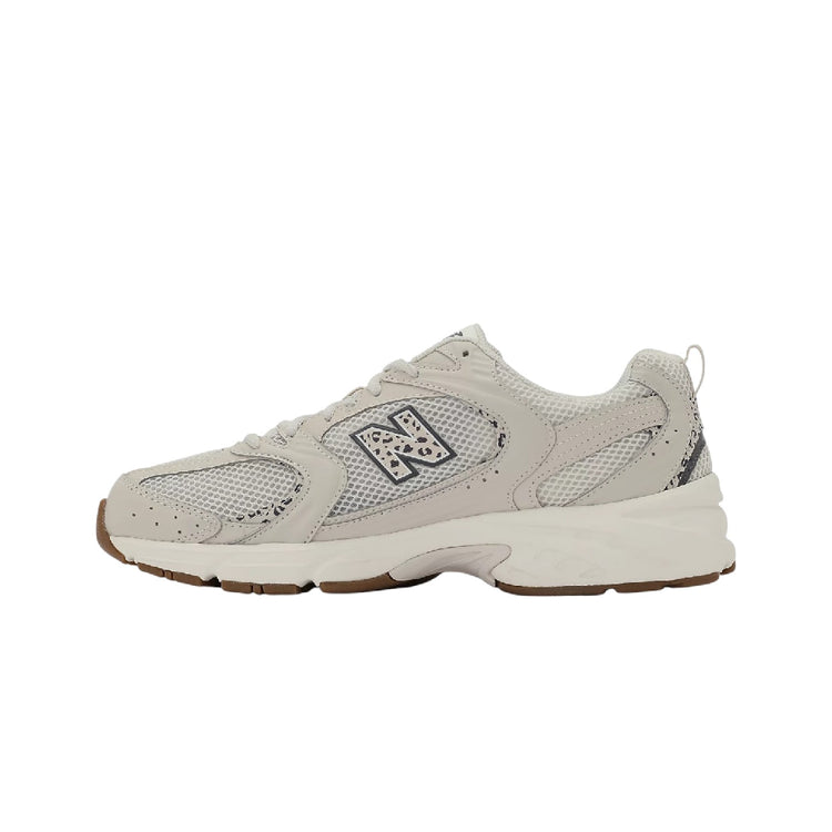 NEW BALANCE 530 Beige Cow Print Sneakers MR530AAM