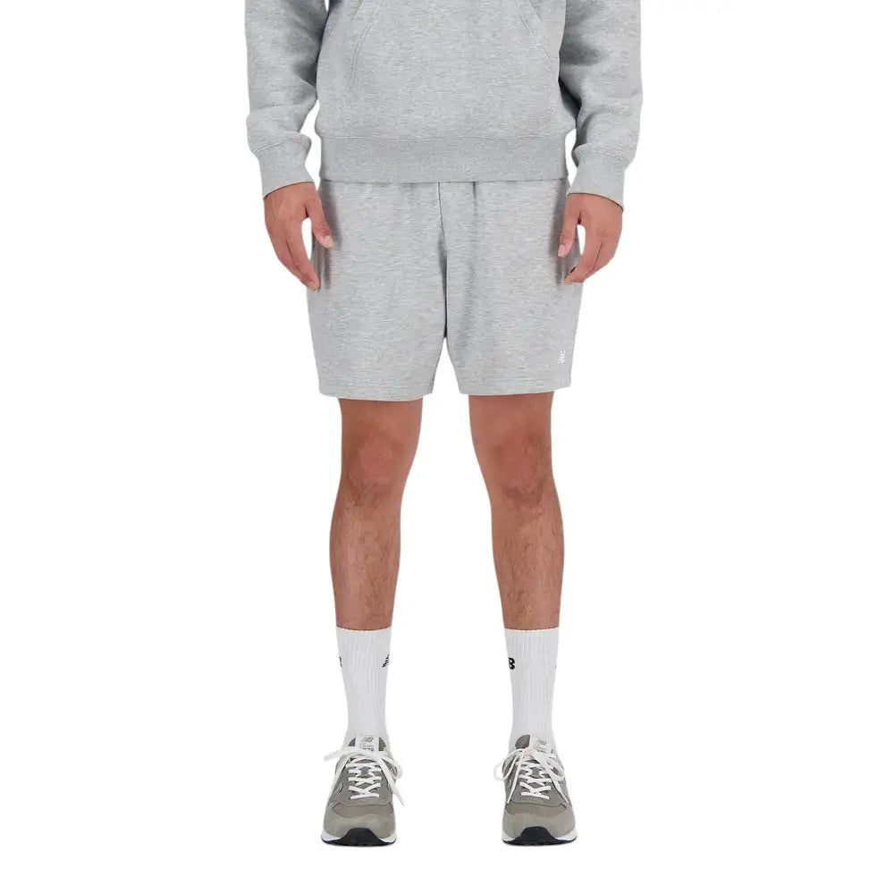 NEW BALANCE French Terry Short Grey MS41520AG