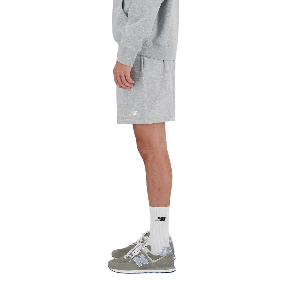 NEW BALANCE French Terry Short Grey MS41520AG