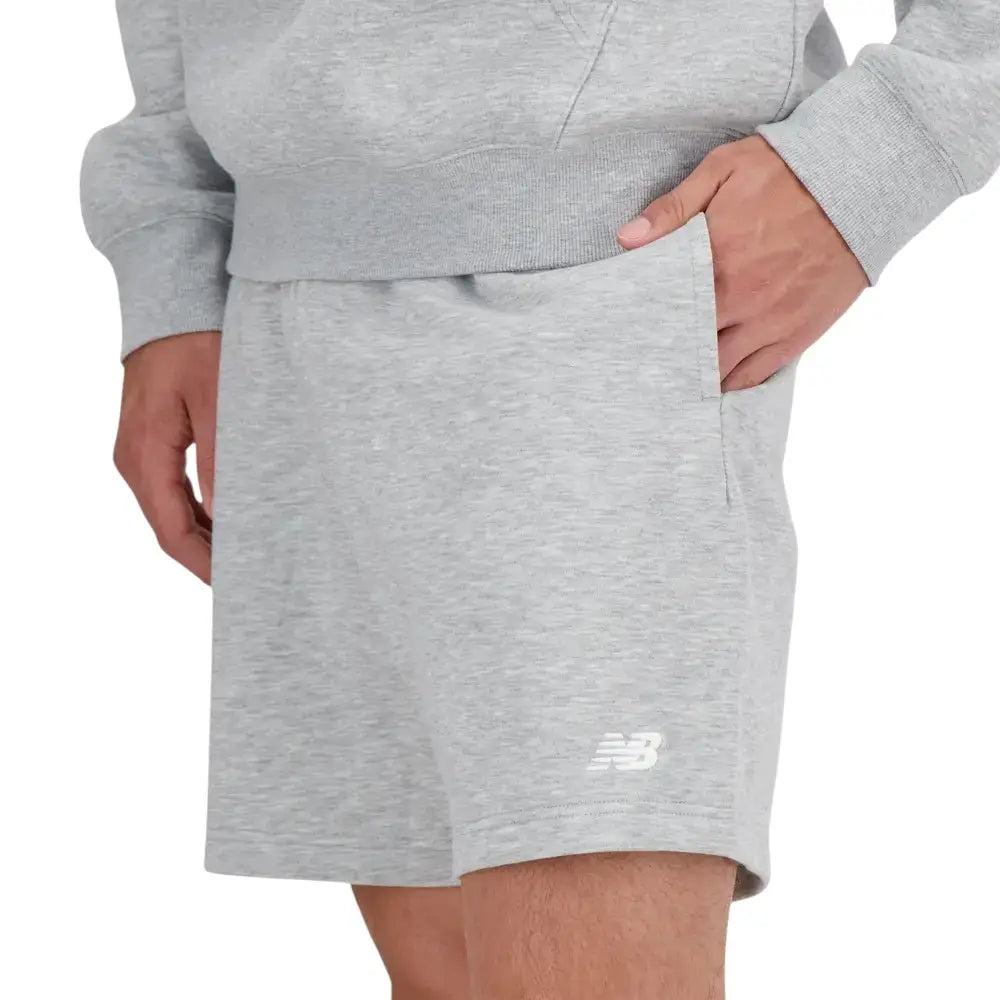 NEW BALANCE French Terry Short Grey MS41520AG