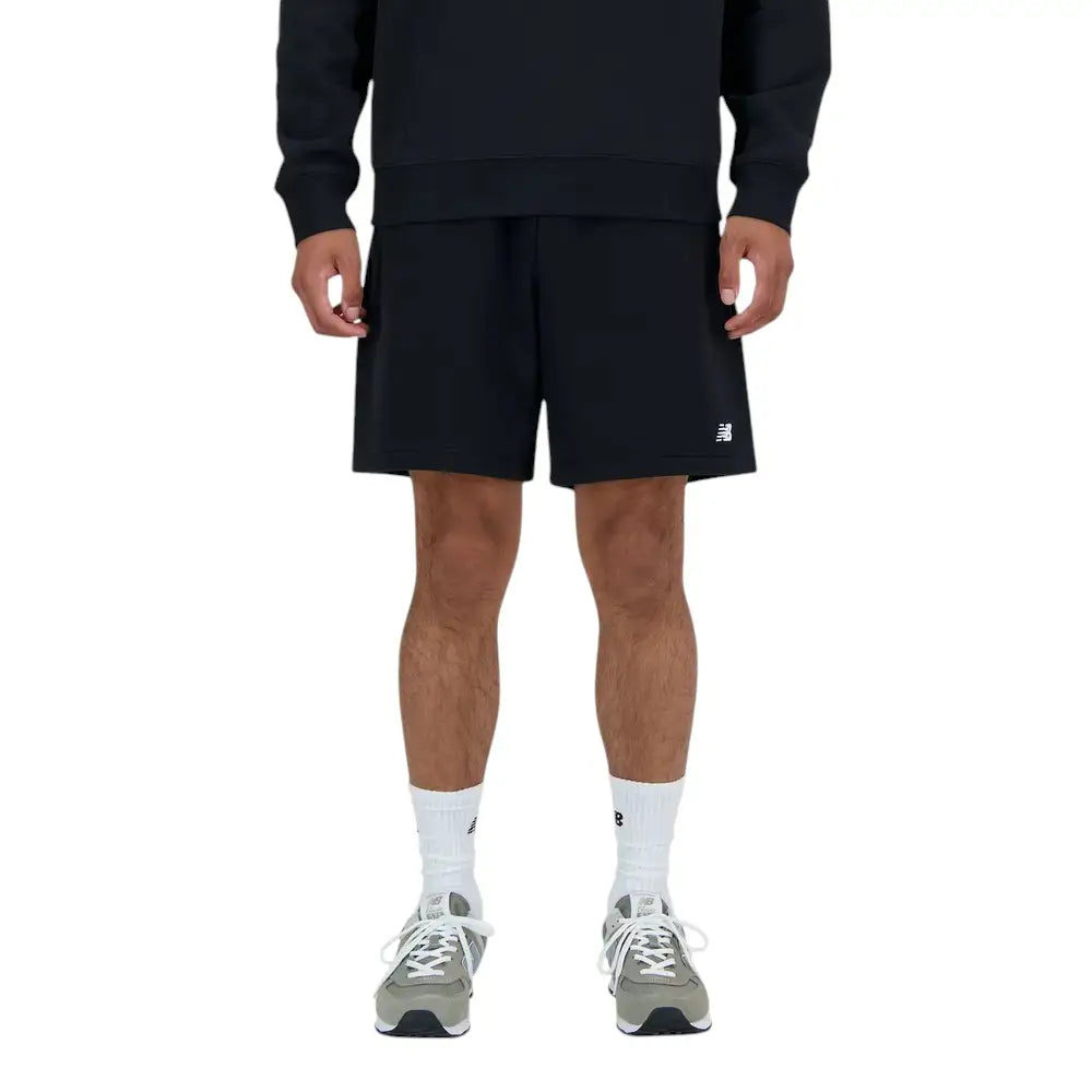 NEW BALANCE French Terry Short Black MS41520BK