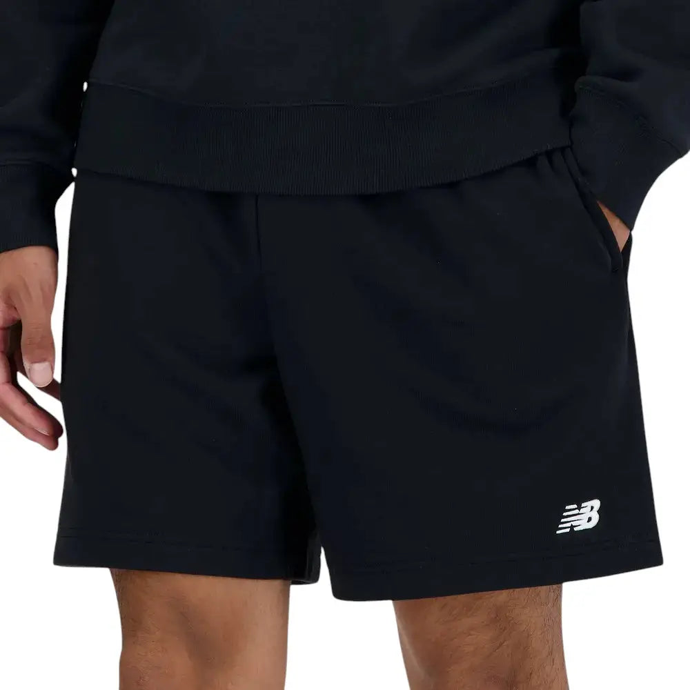 NEW BALANCE French Terry Short Black MS41520BK