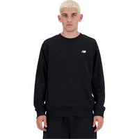 NEW BALANCE Small Logo French Terry Crew Sweat Black MT41507BK