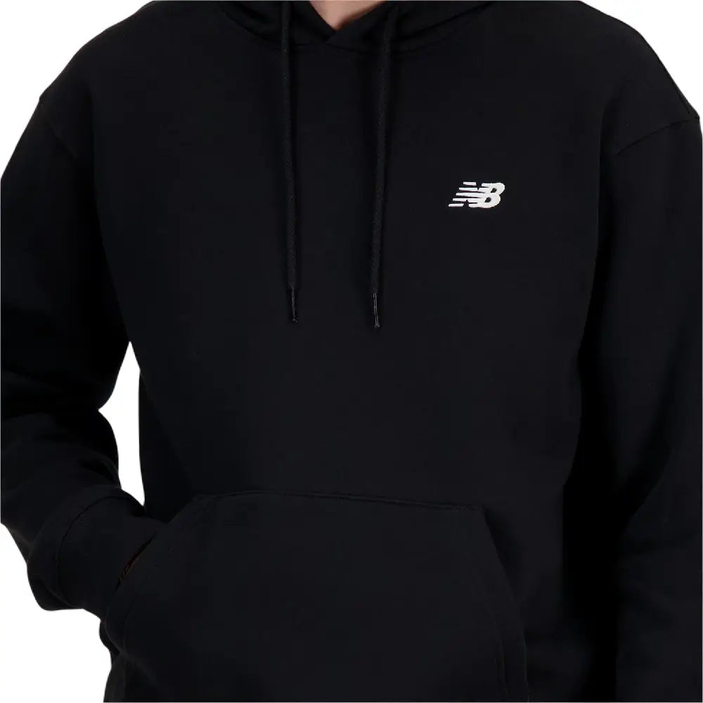 NEW BALANCE Small Logo French Terry Hoodie Black MT41508BK