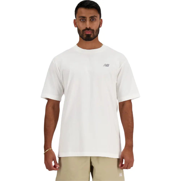 NEW BALANCE Small Logo T-Shirt White MT41509WT