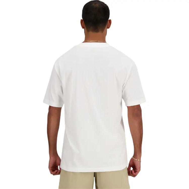 NEW BALANCE Small Logo T-Shirt White MT41509WT