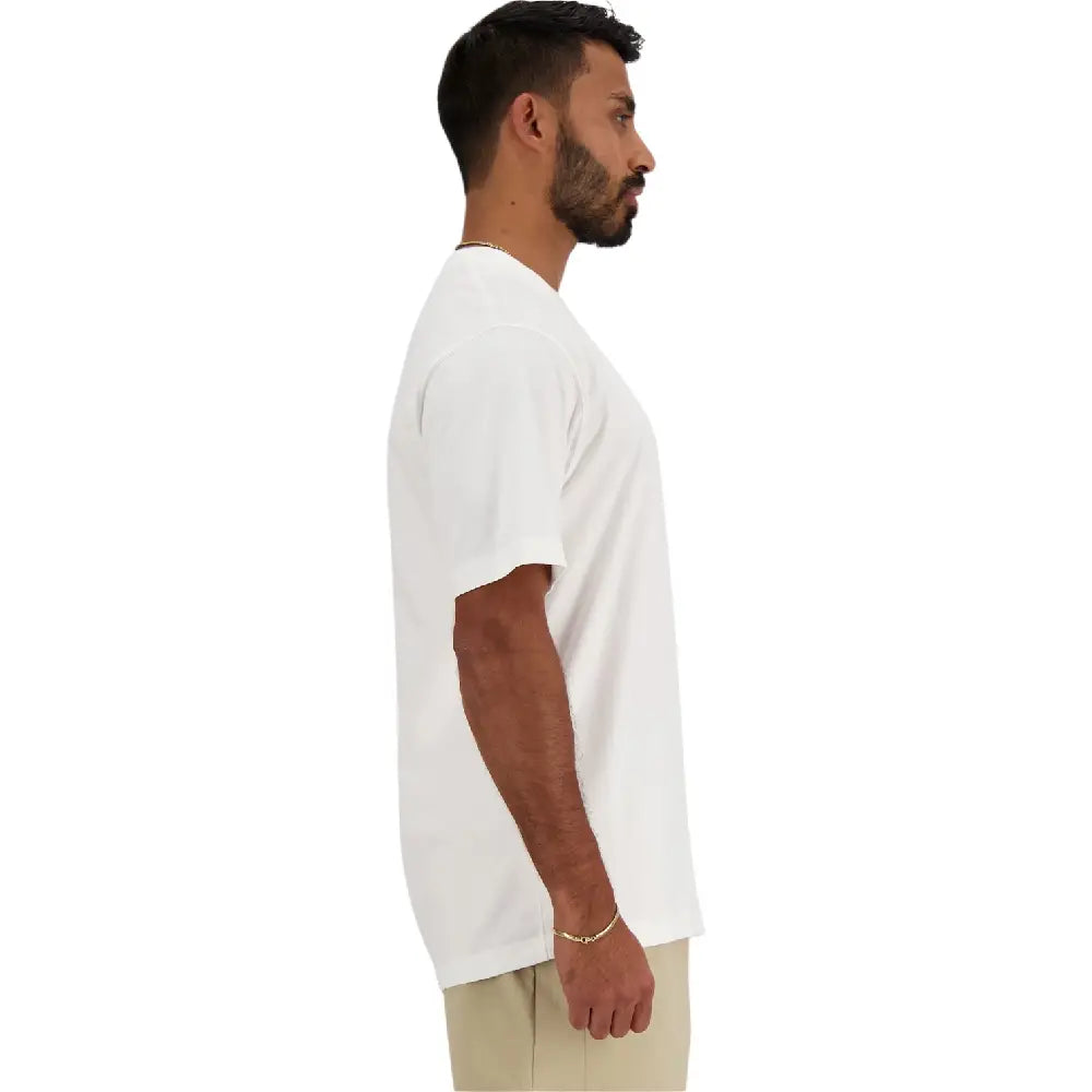 NEW BALANCE Small Logo T-Shirt White MT41509WT