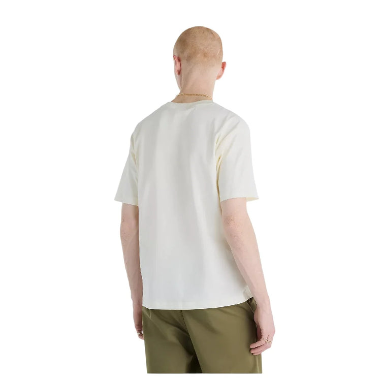 NEW BALANCE Athletics Premium Relaxed Chest Logo T-Shirt Angora MT51900AGA