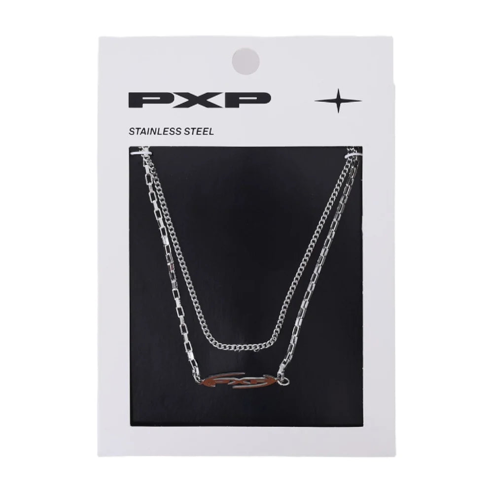 PXP - PROJECT X PARIS Double PXP Chain in Stainless Steel N251-ST