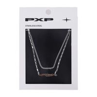 PXP - PROJECT X PARIS Double PXP Chain in Stainless Steel N251-ST