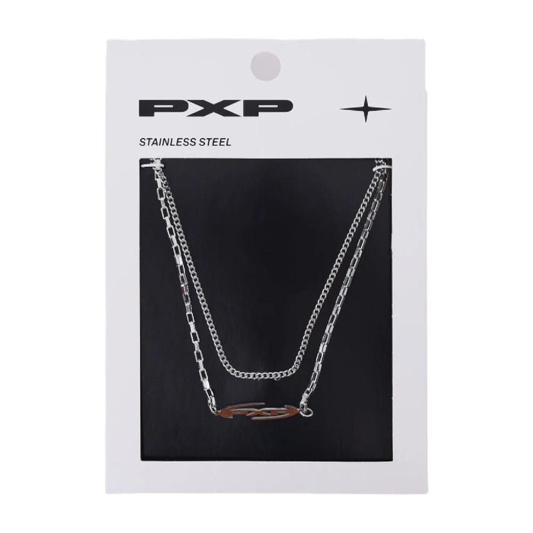 PXP - PROJECT X PARIS Double PXP Chain in Stainless Steel N251-ST
