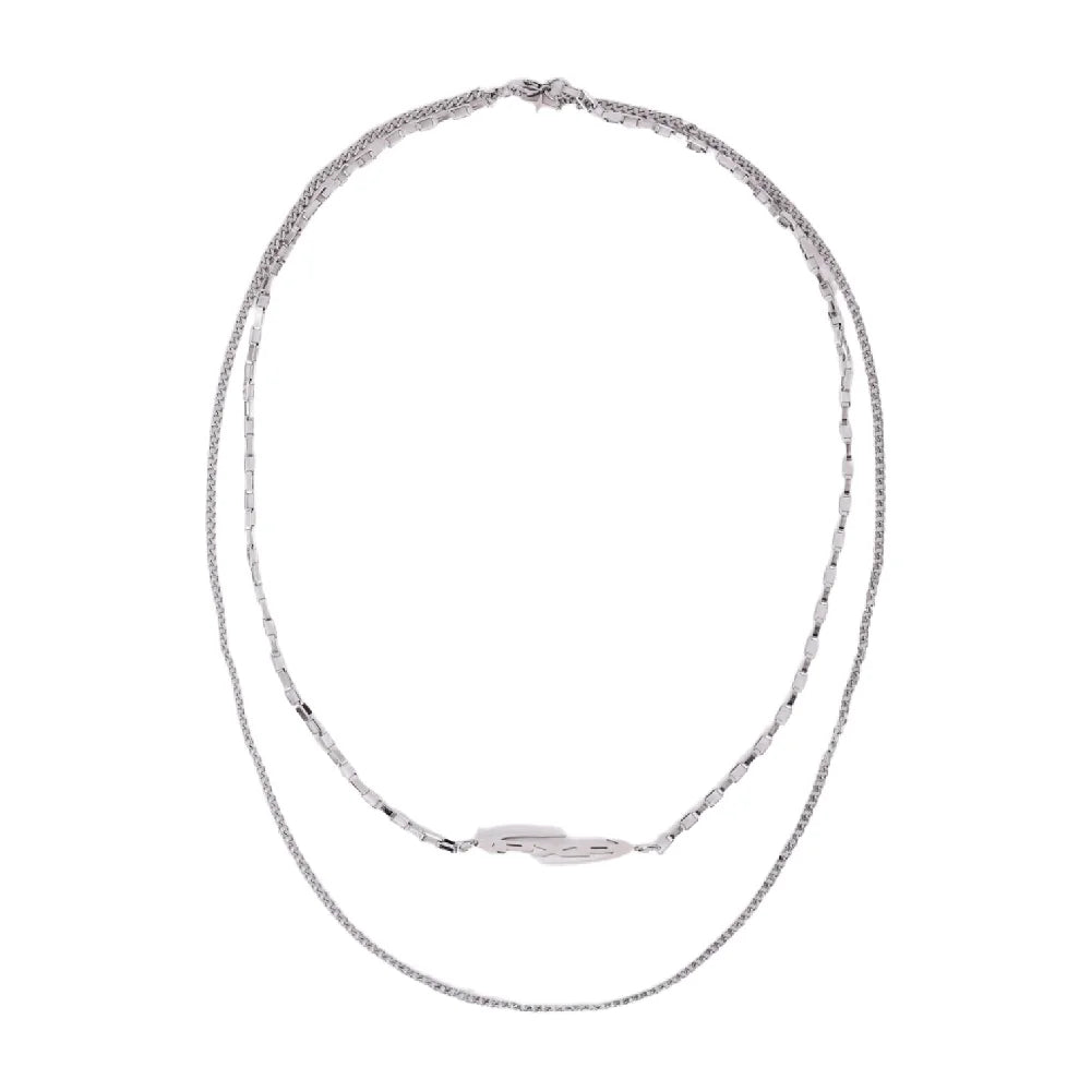 PXP - PROJECT X PARIS Double PXP Chain in Stainless Steel N251-ST