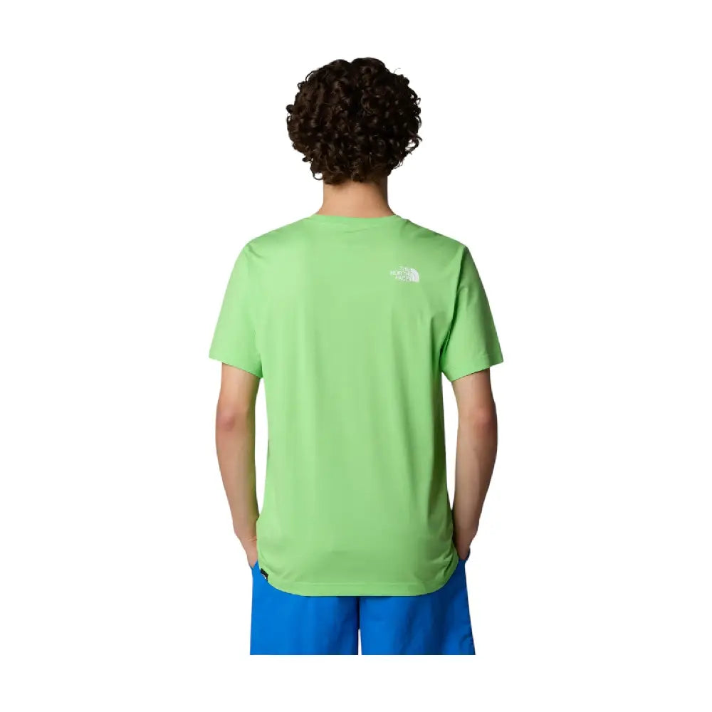 NORTH FACE S/S Simple Dome T-Shirt Lime NF0A87NG6II1
