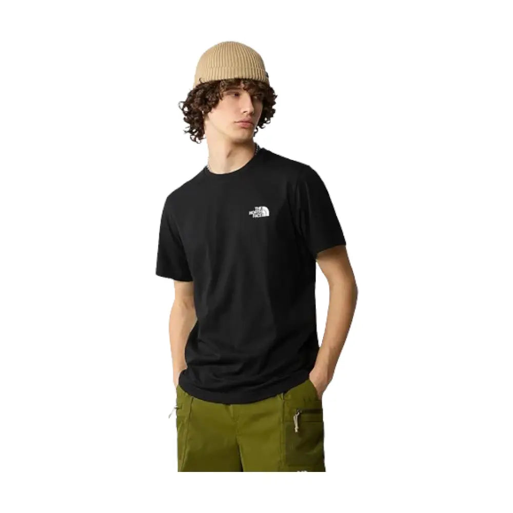 NORTH FACE S/S Simple Dome T-Shirt Black NF0A87NGJK31