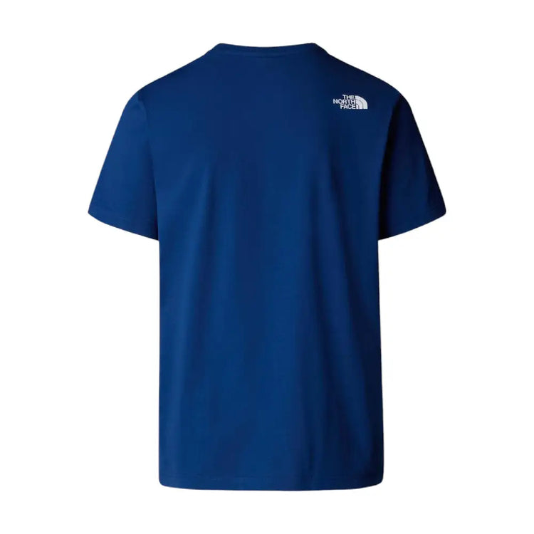NORTH FACE S/S Mountain Line T-Shirt Blue NF0A87NTD1R1