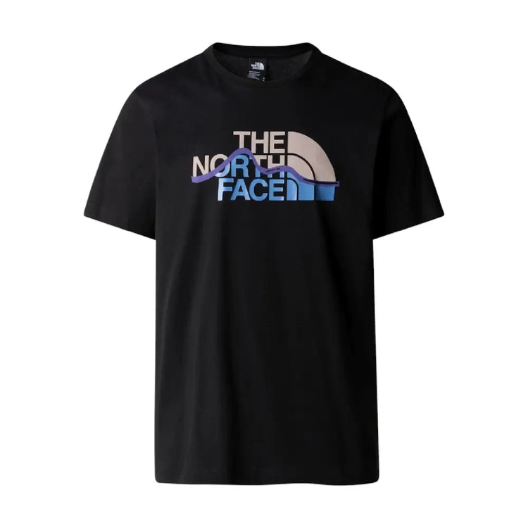 NORTH FACE S/S Mountain Line T-Shirt Black NF0A87NTJK31