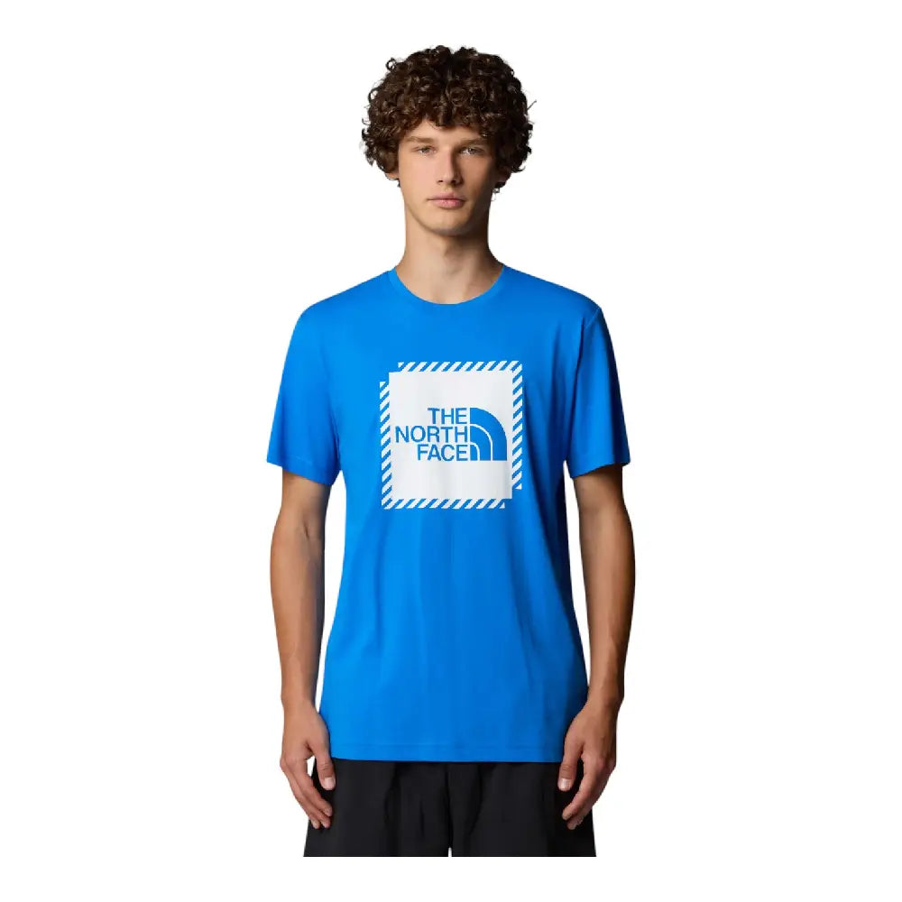 NORTH FACE Biner Graphic T-Shirt Blue NF0A894YT4S1