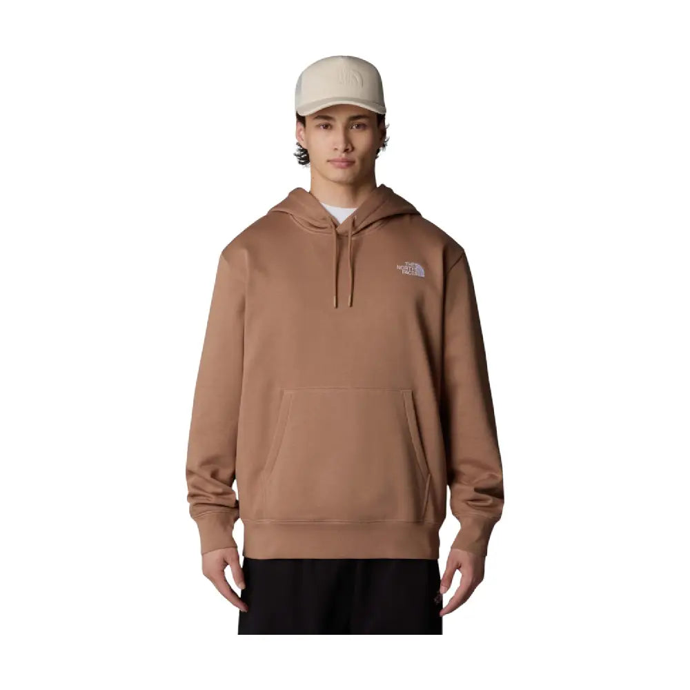 NORTH FACE Essential Relaxed Hoodie Brown NF0A89ES6IH1