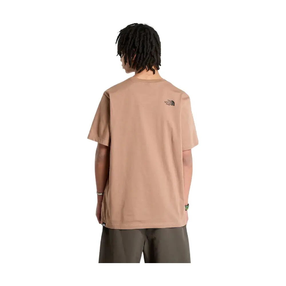 NORTH FACE S/S Fine T-Shirt Brown NF0A8A6M6IH1