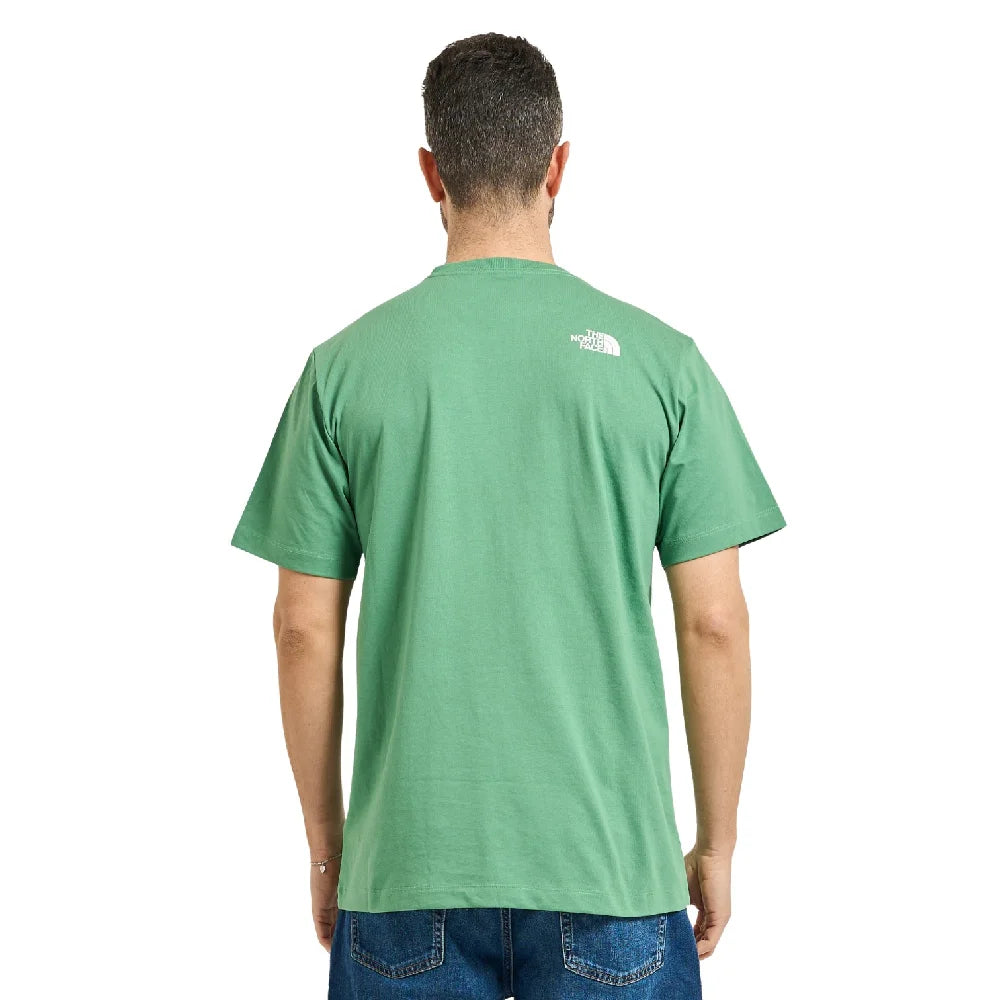 NORTH FACE Evolution Half Dome Regular T-Shirt Green NF0A8B6JG571