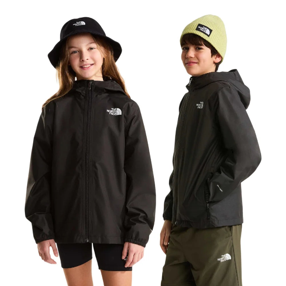 NORTH FACE Zipline Rain Jacket Black Kids NF0A8B7ZJK31