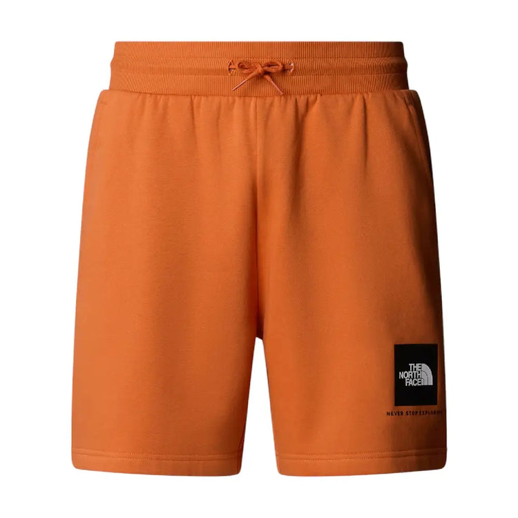 NORTH FACE Box Nse Regular Short Orange NF0A8C1J6D21