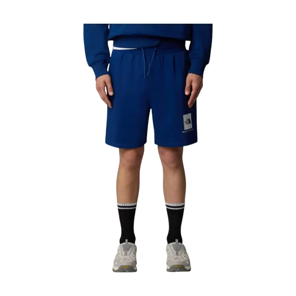 NORTH FACE Box Nse Regular Short Blue NF0A8C1JH4B1