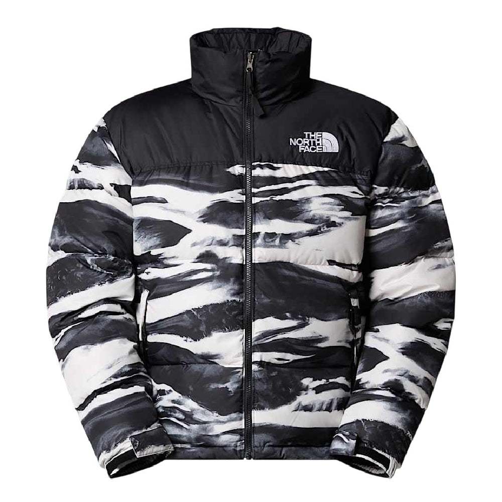 NORTH FACE 1996 Retro Nuptse Jacket Black White NF0A8D16DJI1