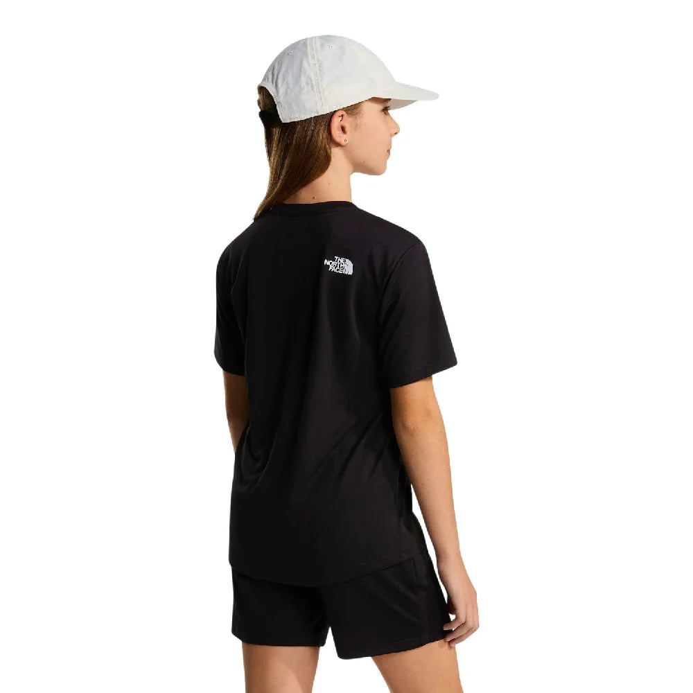 NORTH FACE Teen 24/7 Ss T-Shirt Black NF0A8DF2JK31