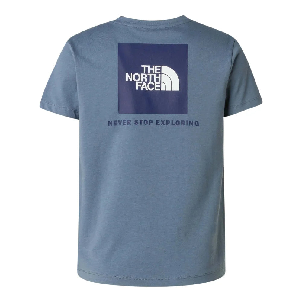 NORTH FACE Box Nse Regular Ss T-Shirt Grey Kids NF0A8EFN0U31