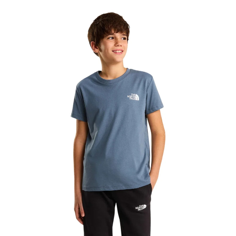 NORTH FACE Box Nse Regular Ss T-Shirt Grey Kids NF0A8EFN0U31