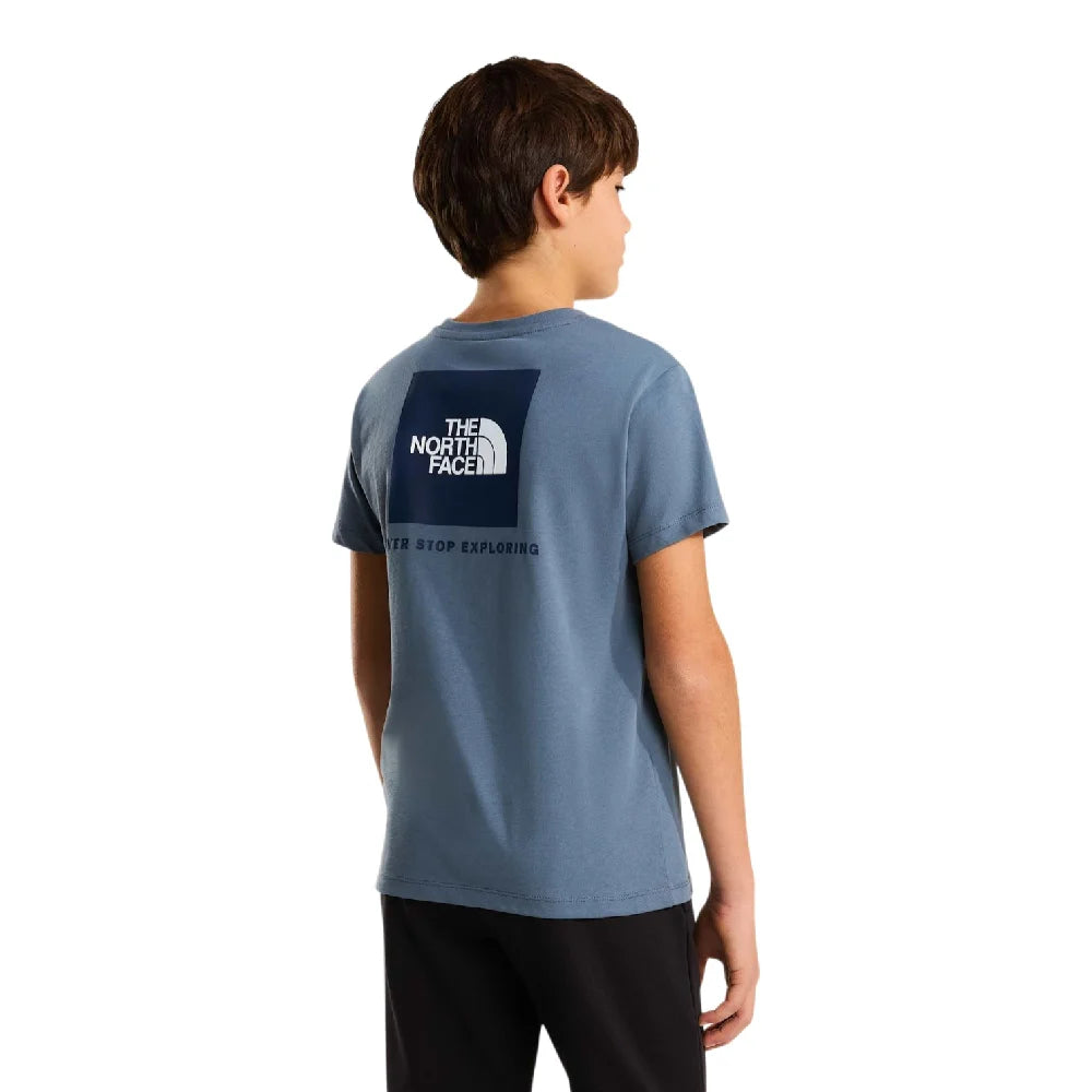 NORTH FACE Box Nse Regular Ss T-Shirt Grey Kids NF0A8EFN0U31
