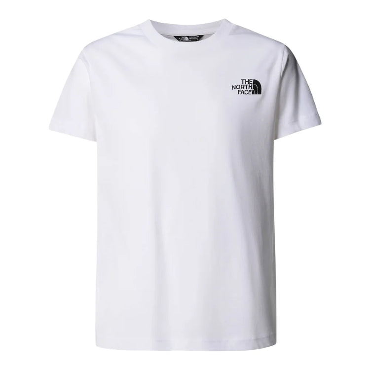 NORTH FACE Box Nse Regular Ss T-Shirt White Kids NF0A8EFNFN41