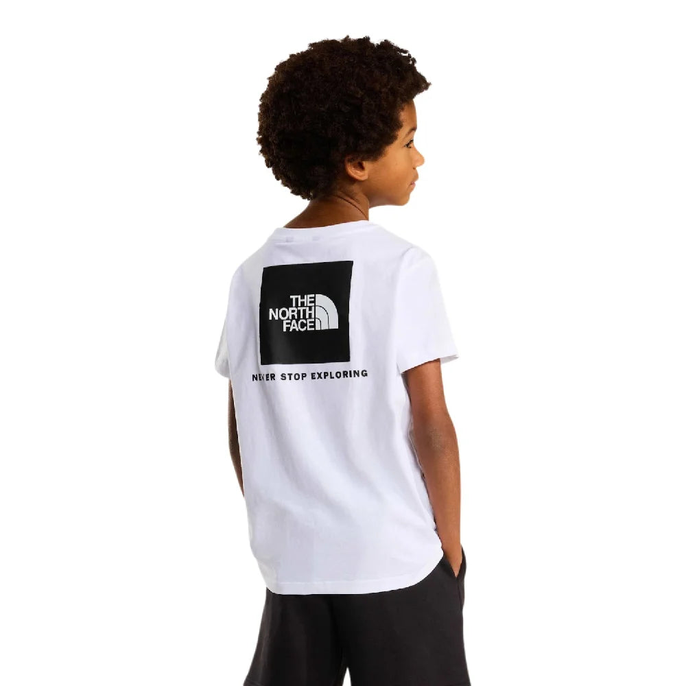 NORTH FACE Box Nse Regular Ss T-Shirt White Kids NF0A8EFNFN41
