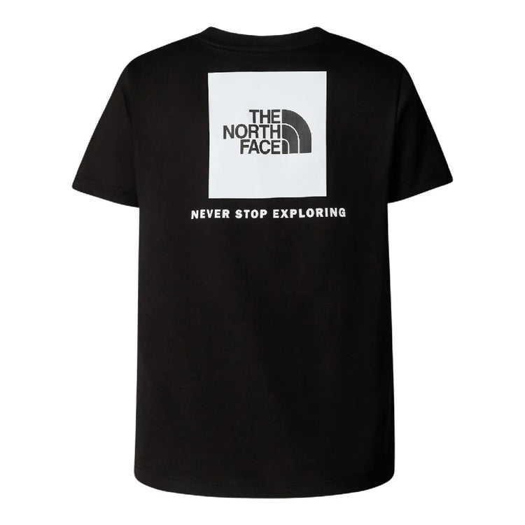 NORTH FACE Box Nse Regular Ss T-Shirt Black Kids NF0A8EFNJK31