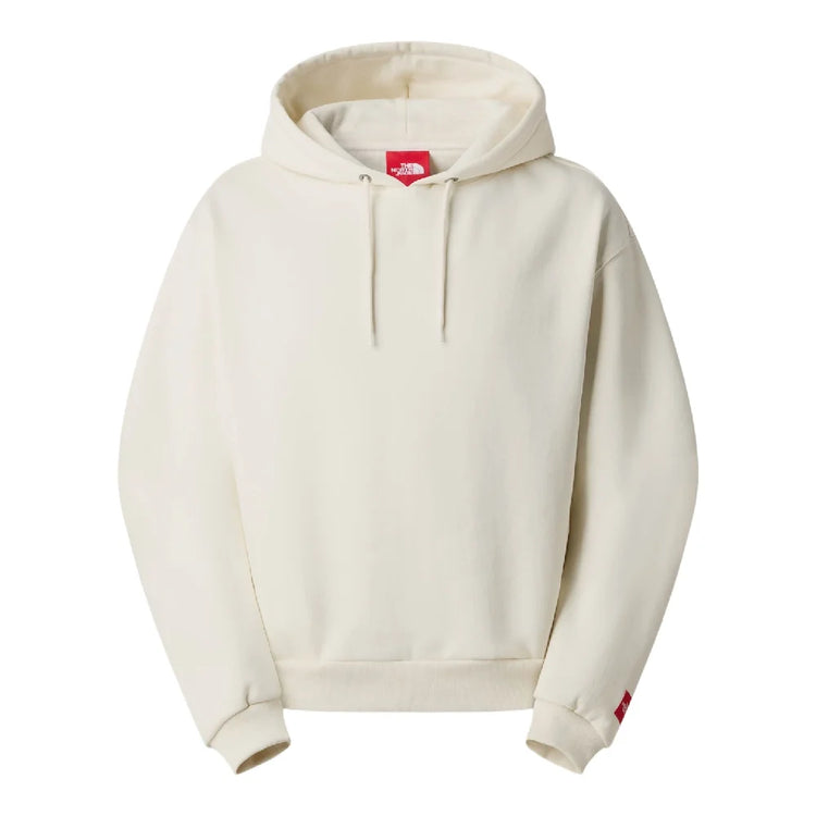 NORTH FACE Red Box Hoodie White Dune NF0A8EFZQLI1