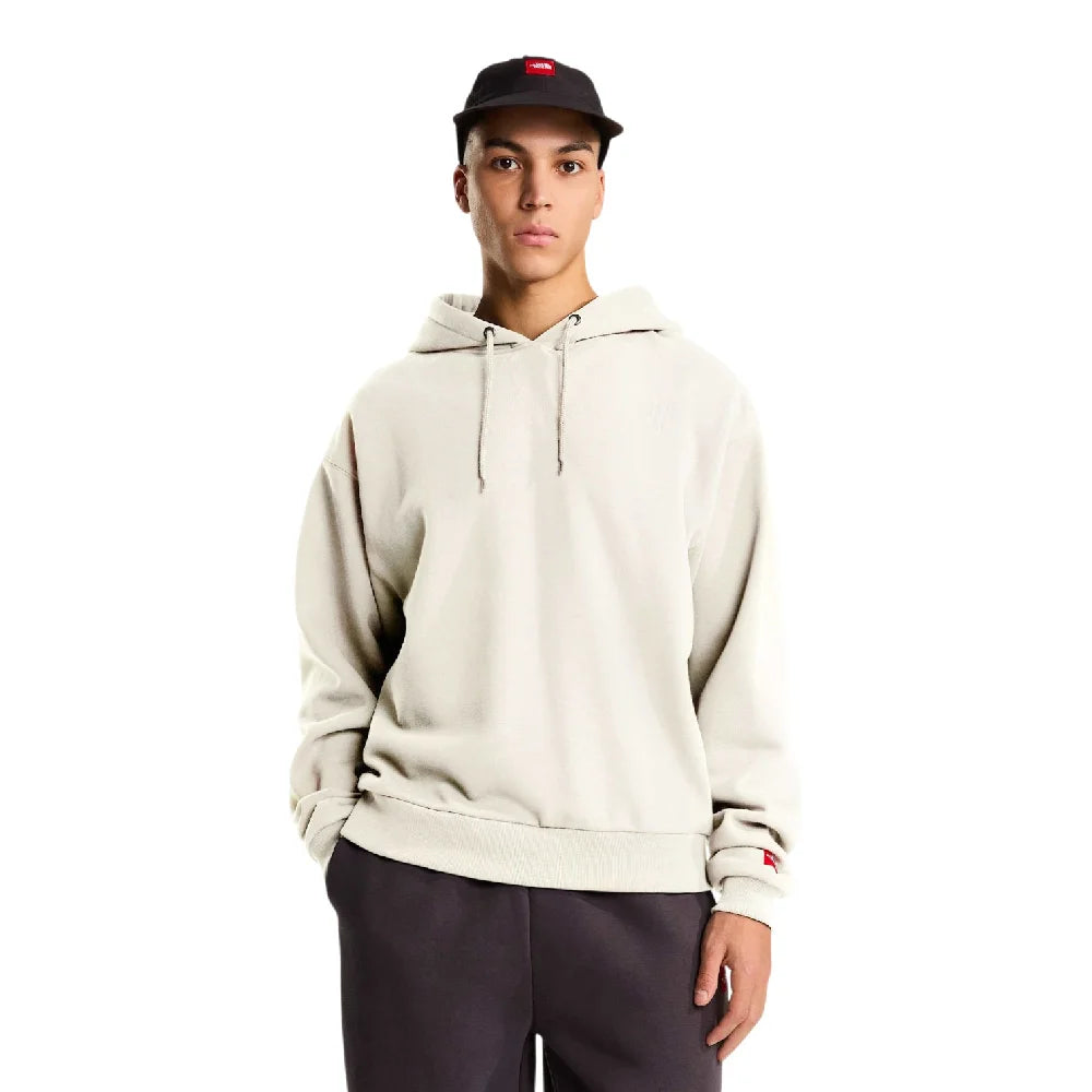 NORTH FACE Red Box Hoodie White Dune NF0A8EFZQLI1