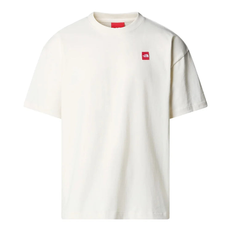 NORTH FACE Red Box T-Shirt White Dune NF0A8EG5QLI1