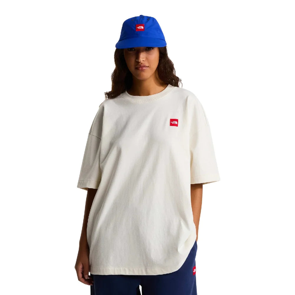 NORTH FACE Red Box T-Shirt White Dune NF0A8EG5QLI1