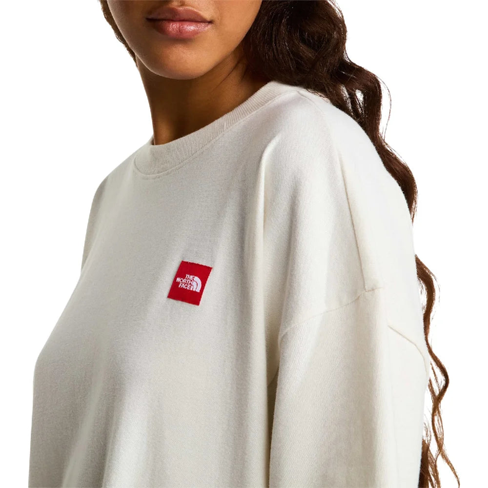 NORTH FACE Red Box T-Shirt White Dune NF0A8EG5QLI1