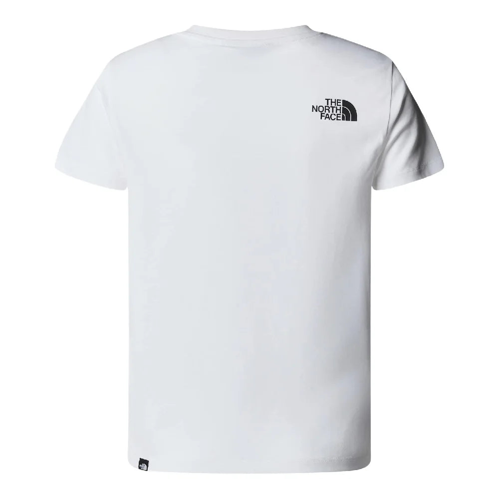NORTH FACE Teen Easy Regular T-Shirt  White NF0A8EHGFN41