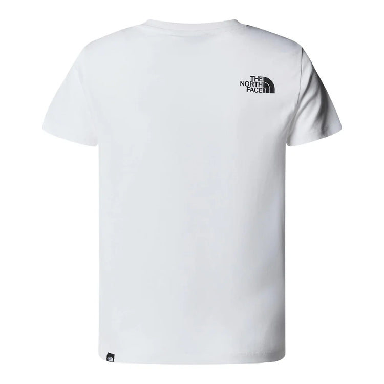 NORTH FACE Teen Easy Regular T-Shirt  White NF0A8EHGFN41