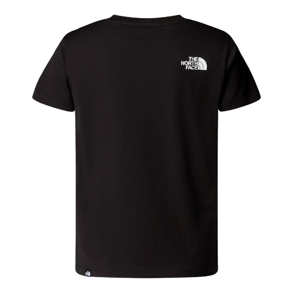 NORTH FACE Teen Easy Regular T-Shirt Black NF0A8EHGJK31