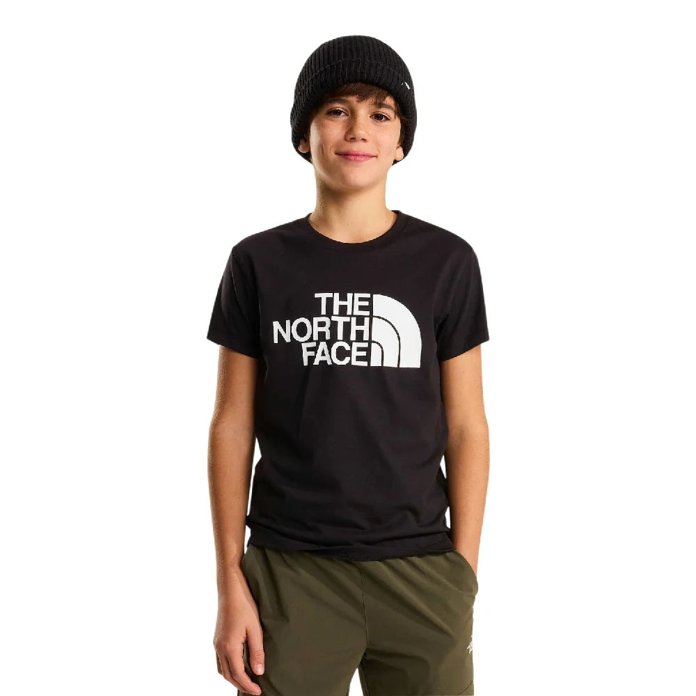 NORTH FACE Teen Easy Regular T-Shirt Black NF0A8EHGJK31