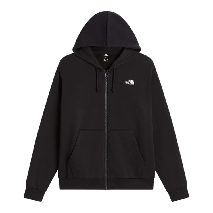 NORTH FACE Evolution Simple Dome Regular Full Zip Hoodie Black NF0A8EU1JK31