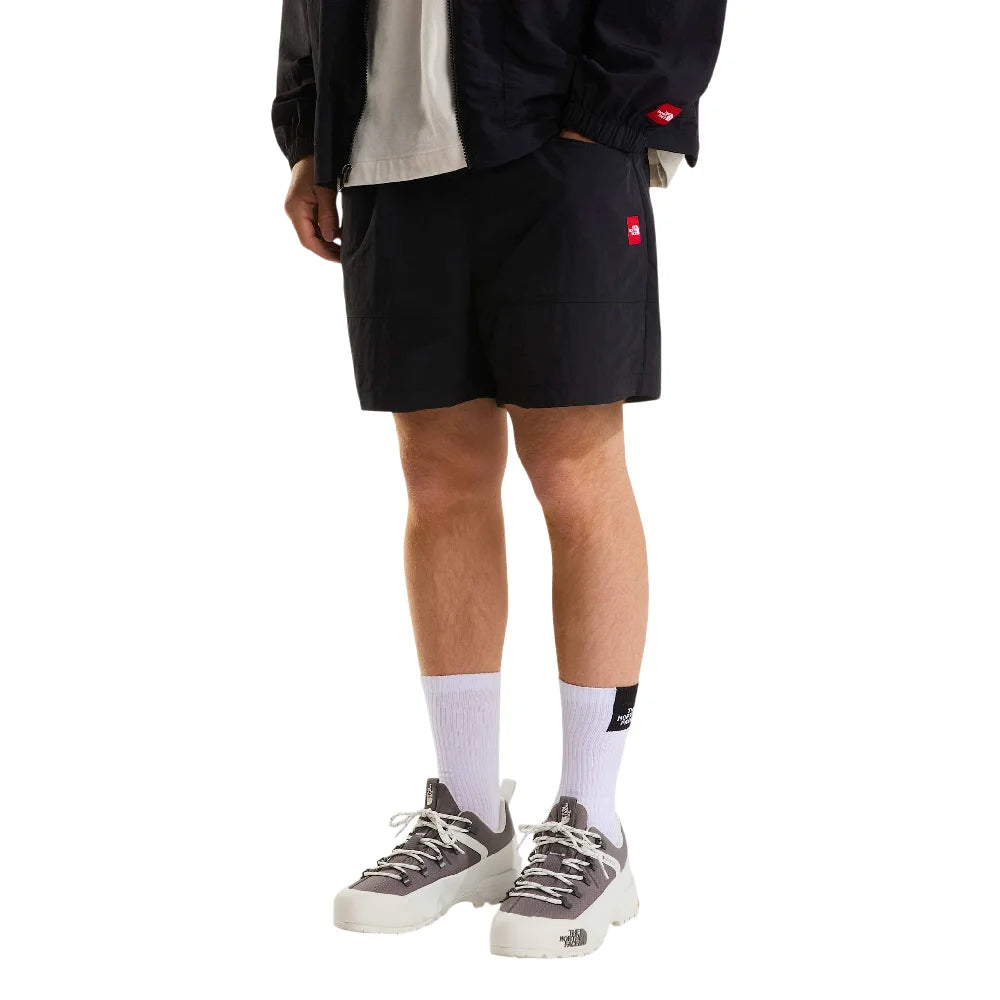 NORTH FACE Red Box Nylon Belted Short Black NF0A8FHDJK31