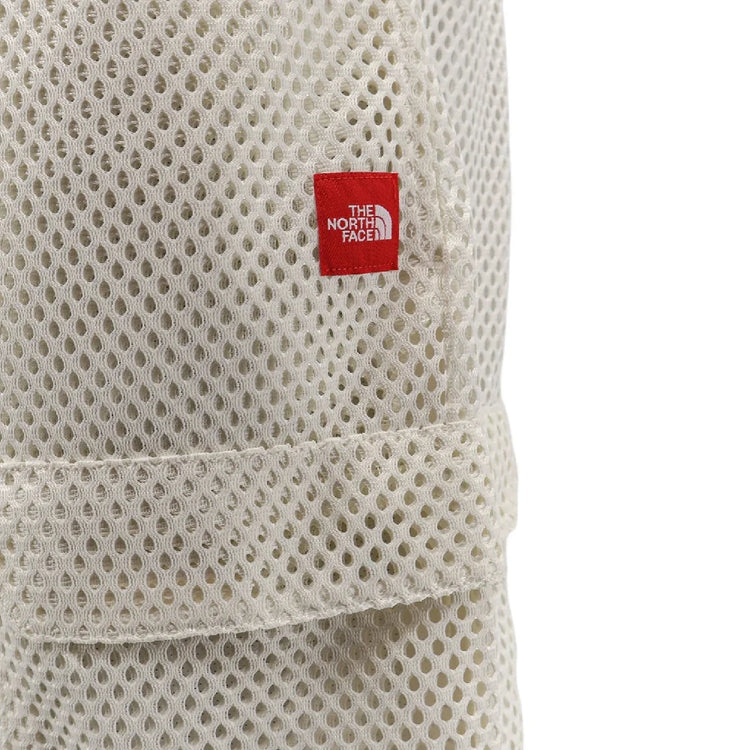 NORTH FACE Red Box Mesh Utility Short White Dune NF0A8FPCQLI1